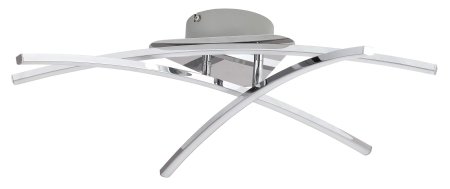 Plafoniera Rabalux Alexis LED 3x 7W 1500lm 4000K metal chrome stil minimal, IP20 2504 [1]