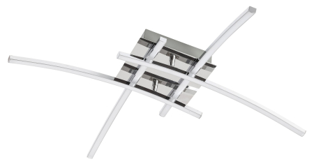 Plafoniera Rabalux Alexis LED 4x 6W 1920lm 4000K metal chrome stil minimal, IP20 2503 [1]