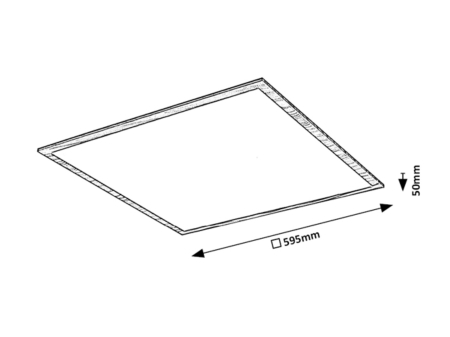 Plafoniera Rabalux Almond LED 40W 4200lm 4000 metal wood stil modern 230V, 50Hz IP20 6908 [4]