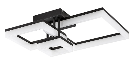 Plafoniera Rabalux Amilia LED 22W 2070lm 3000K, 4000K, 6500K metal black stil modern, IP20 71386 [1]