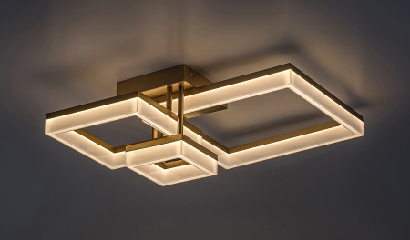 Plafoniera Rabalux Amilia LED 22W 2380lm 3000K, 4000K, 6500K metal gold stil modern, IP20 71384 [2]