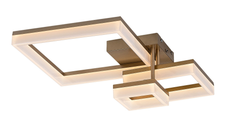 Plafoniera Rabalux Amilia LED 22W 2380lm 3000, 4000, 6500K metal plastic auriu alb IP20 [5]