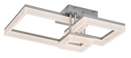 Moderne - Plafoniera Rabalux Amilia LED 22W 2400lm 3000, 4000, 6500K metal plastic crom alb IP20