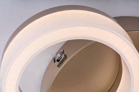 Plafoniera Rabalux Amilia LED 24W 2400lm 3000, 4000, 6500K metal plastic auriu alb IP20 [5]