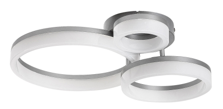 Plafoniera Rabalux Amilia LED 24W 2650lm 3000K, 4000K, 6500K metal chrome stil modern, IP20 71387 [1]