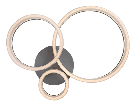 Plafoniera Rabalux Amilia LED 24W 2650lm 3000, 4000, 6500K metal plastic crom alb IP20 [5]