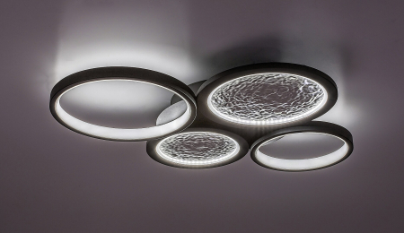 Plafoniera Rabalux Aranis LED 40W 2300lm 3000-6500 metal black stil modern 230V, 50Hz IP20 71378 [4]
