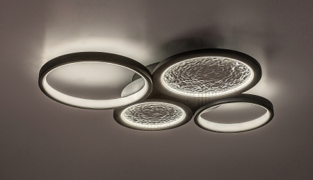 Plafoniera Rabalux Aranis LED 40W 2300lm 3000-6500 metal black stil modern 230V, 50Hz IP20 71378 [3]