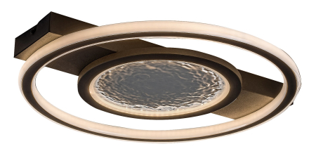 ILUMINAT - Plafoniera Rabalux Aranis LED 50W 2000lm 3000 metal black stil modern 230V, 50Hz IP20 71377
