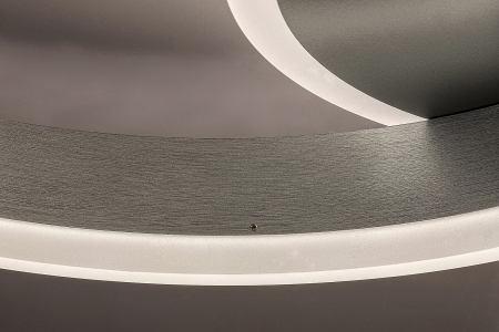 Plafoniera Rabalux Avalon LED 50W 3150lm 4000K metal acril aluminiu șlefuit alb IP20 [6]