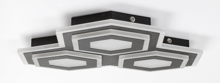Plafoniera Rabalux Bitsi LED 72W 3200lm 3000+6000 metal black stil modern 230V, 50Hz IP20 71115 [4]