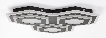 Plafoniera Rabalux Bitsi LED 72W 3200lm 3000+6000 metal black stil modern 230V, 50Hz IP20 71115 [2]