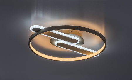 Plafoniera Rabalux Brantiel LED 55W 4000lm 3000K-6000 metal/ acril gray beige stil modern, IP20 71468 [2]