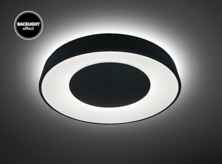 Plafoniera Rabalux Ceilo LED 38W 3200lm 3000-6500K metal plastic negru alb IP20 [7]