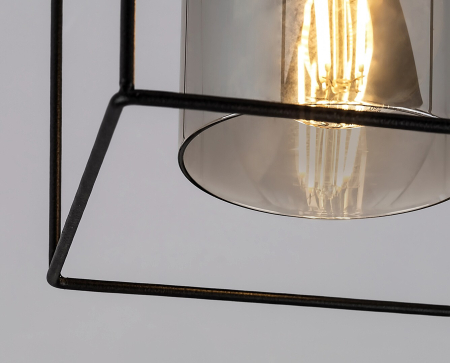 Plafoniera Rabalux Chadwick E27 E27 1x MAX 25W   metal black stil modern 230V, 50Hz IP20 71031 [3]