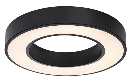 Moderne - Plafoniera Rabalux Cirano LED 24W 1420lm 3000K, 4000K, 6500K metal black stil modern, IP20 71360