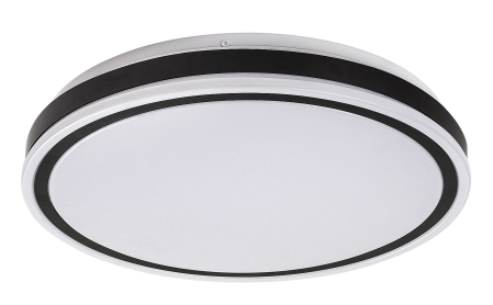Plafoniera Rabalux Corlet LED 20W 1500lm 3000K-6500K metal black stil minimal, IP20 71412 [1]