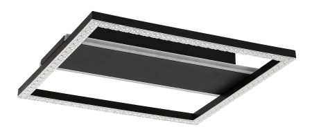 Plafoniera Rabalux Donya LED 24W 1600lm 4000 metal black stil modern 230V, 50Hz IP20 71373 [1]