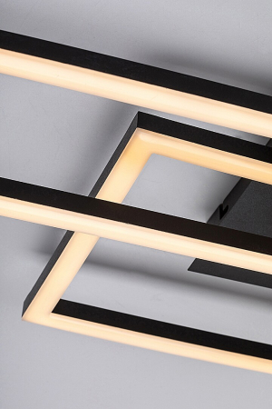 Plafoniera Rabalux Drusus LED 40W 3050lm 3000-6500K metal plastic negru alb IP20 [5]