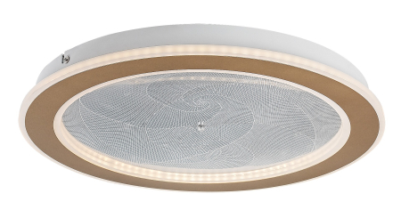 Plafoniera Rabalux Efrael LED 24W 1700lm 3000-6500 metal gold stil  230V, 50Hz IP20 71281 [0]