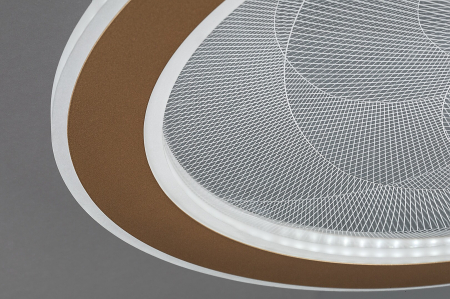Plafoniera Rabalux Efrael LED 24W 1700lm 3000-6500 metal gold stil  230V, 50Hz IP20 71281 [6]