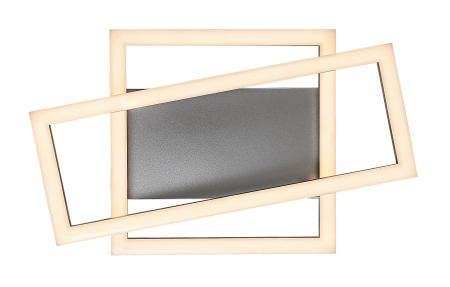 Plafoniera Rabalux Ellinor LED 24W 2300lm 3000K metal chrome stil modern, IP20 71380 [5]