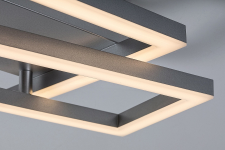 Plafoniera Rabalux Ellinor LED 24W 2300lm 3000K metal chrome stil modern, IP20 71380 [4]