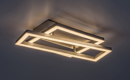 Plafoniera Rabalux Ellinor LED 24W 2300lm 3000K metal plastic crom alb IP20 [3]
