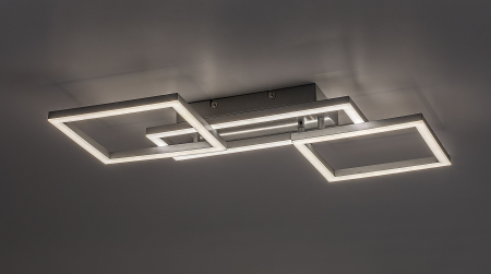 Plafoniera Rabalux Ellinor LED 40W 3700lm 3000-6500K metal plastic crom alb IP20 [3]