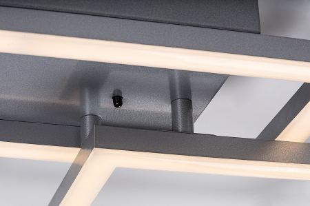 Plafoniera Rabalux Ellinor LED 40W 3700lm 3000-6500K metal plastic crom alb IP20 [6]