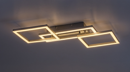 Plafoniera Rabalux Ellinor LED 40W 3700lm 3000-6500K metal plastic crom alb IP20 [2]