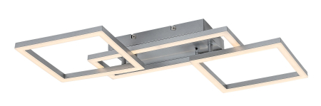 Moderne - Plafoniera Rabalux Ellinor LED 40W 3700lm 3000-6500K metal plastic crom alb IP20
