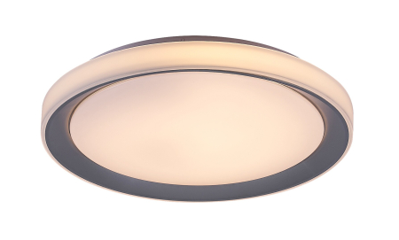 ILUMINAT - Plafoniera Rabalux Everest LED 40W 3200lm 2700-6500 metal silver stil modern 230V, 50Hz IP20 3510