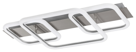 Plafoniera Rabalux Fandral LED 42W 3800lm 4000K metal plastic crom satin alb IP20 [1]