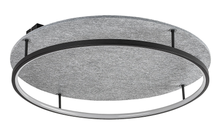 Plafoniera Rabalux Farenzo LED 40W 2000lm 3000, 4000 metal/ fetru black stil modern 230V, 50Hz IP20 71033 [1]