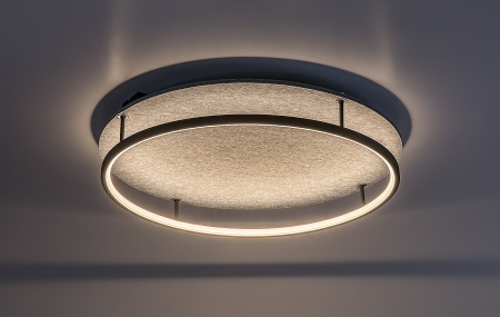 Plafoniera Rabalux Farenzo LED 40W 2000lm 3000, 4000 metal/ fetru black stil modern 230V, 50Hz IP20 71033 [2]