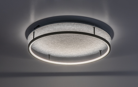 Plafoniera Rabalux Farenzo LED 40W 2000lm 3000, 4000 metal/ fetru black stil modern 230V, 50Hz IP20 71033 [3]