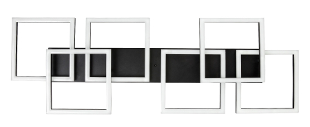Plafoniera Rabalux Fatma LED 40W 3500lm 3000K-6500K metal black stil modern, IP20 71390 [6]