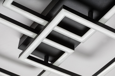 Plafoniera Rabalux Fatma LED 40W 3500lm 3000K-6500K metal black stil modern, IP20 71390 [5]