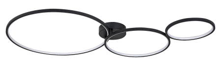 Plafoniera Rabalux Formand LED 38W 1100lm 3000K metal black stil modern, IP20 71297 [1]