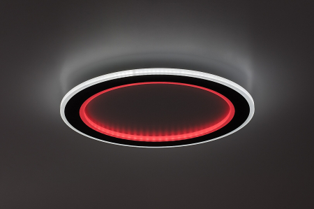 Plafoniera Rabalux Golwen LED 22W 1550lm 3000K-6500K metal black stil modern, IP20 71406 [4]