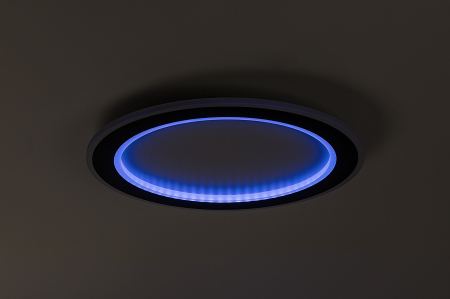 Plafoniera Rabalux Golwen LED 22W 1550lm 3000K-6500K metal black stil modern, IP20 71406 [6]