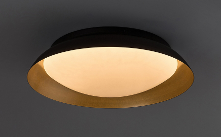 Plafoniera Rabalux Hafsa LED 24W 1250lm 3000 metal black gold stil modern 230V, 50Hz IP20 71187 [3]