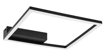 Plafoniera Rabalux Heleth LED 24W 2060lm 3000K metal plastic negru alb IP20 [1]