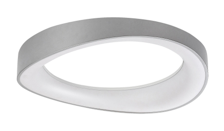 Plafoniere - Plafoniera Rabalux Iliana LED 38W 2600lm 3000K metal acril argintiu alb IP20