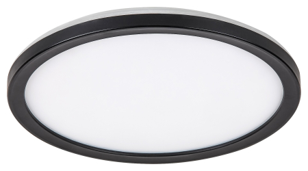 Moderne - Plafoniera Rabalux Inverness LED 15W 1300lm 2700K-6500K plastic black stil modern, IP44 7774