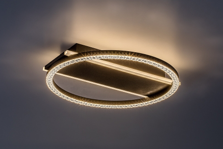 Plafoniera Rabalux Kerstin LED 24W 1680lm 3000 metal black stil modern 230V, 50Hz IP20 71369 [2]