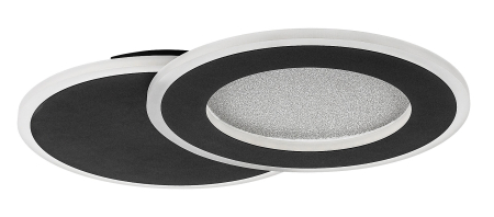 Plafoniera Rabalux Lureo LED 24W 1510lm 3000K-6500K metal mat black stil modern, IP20 71486 [1]