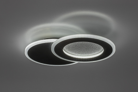 Plafoniera Rabalux Lureo LED 24W 1510lm 3000K-6500K metal mat black stil modern, IP20 71486 [4]