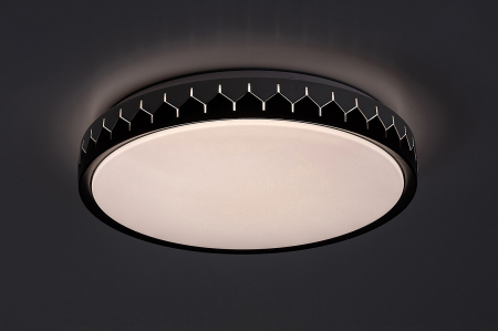 Plafoniera Rabalux Malin LED 24W 1500lm 3000K-6500KK metal black gray stil modern, IP20 71303 [3]